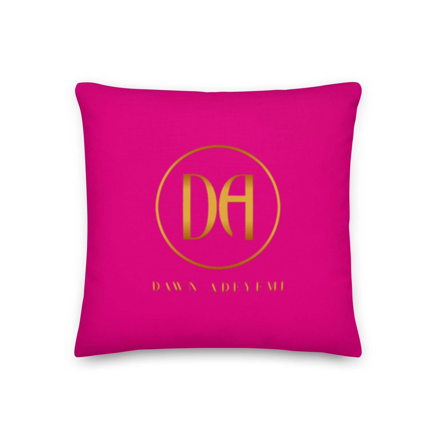 Rest. Premium Pillow (hot pink)