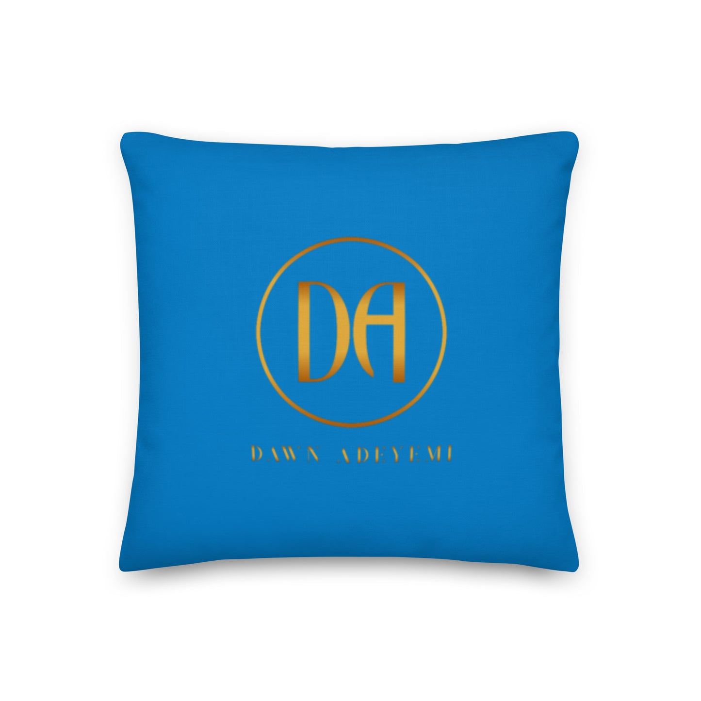 Be free Premium Pillow (royal blue)