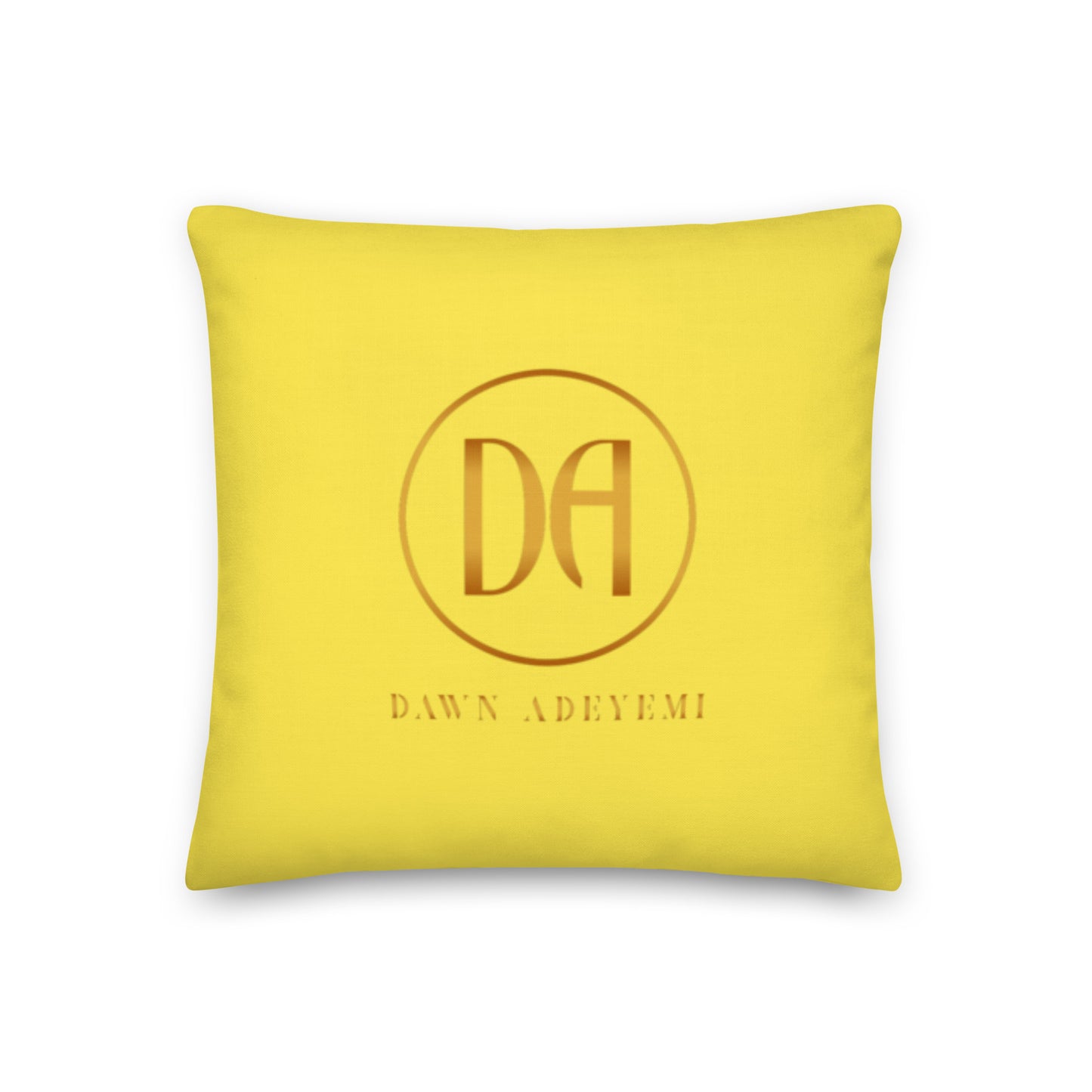 Be free Premium Pillow (yellow)