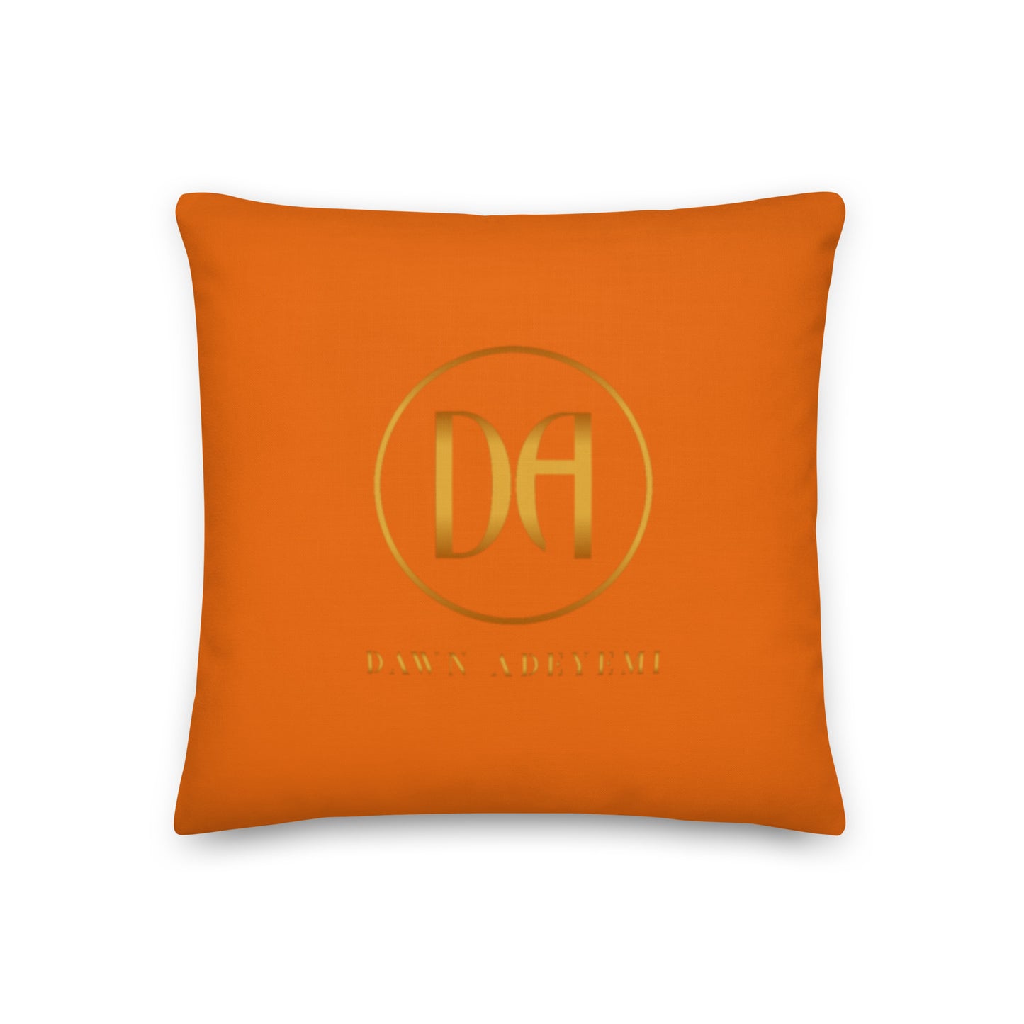 Be free Premium Pillow (orange)