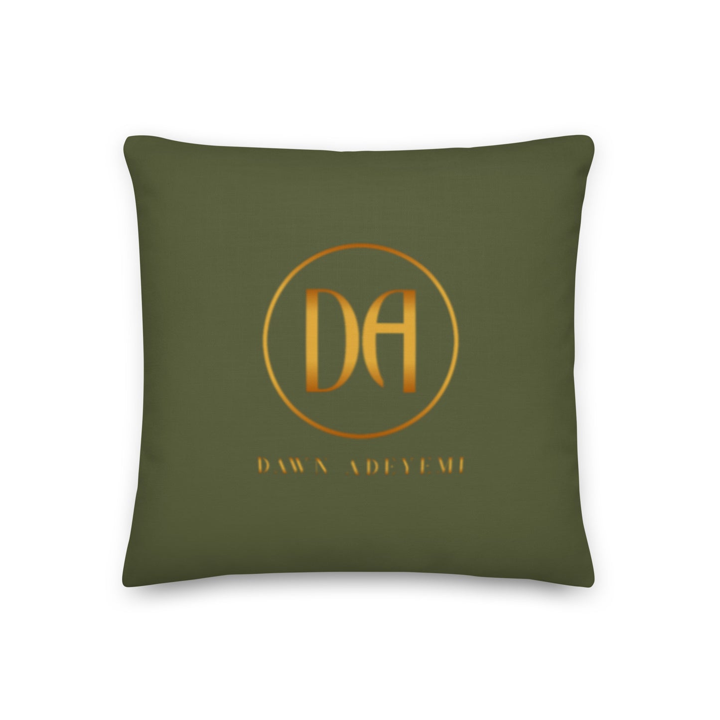 Be free Premium Pillow (olive)