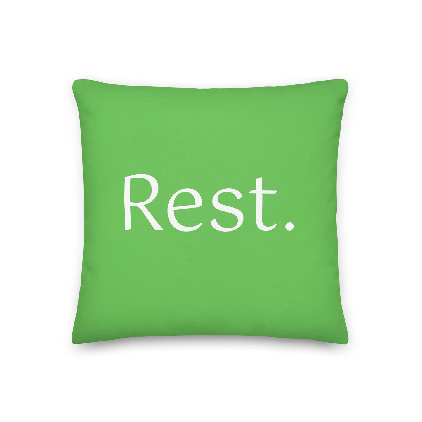 Rest. Premium Pillow (spring green)