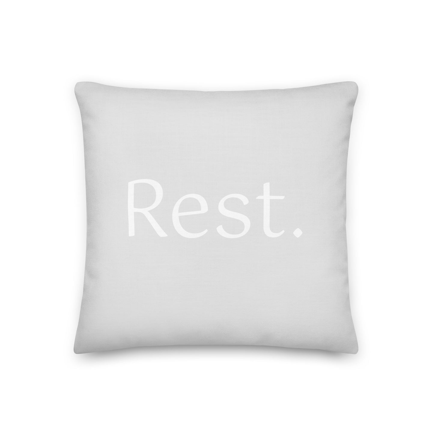 Rest. Premium Pillow (gray)