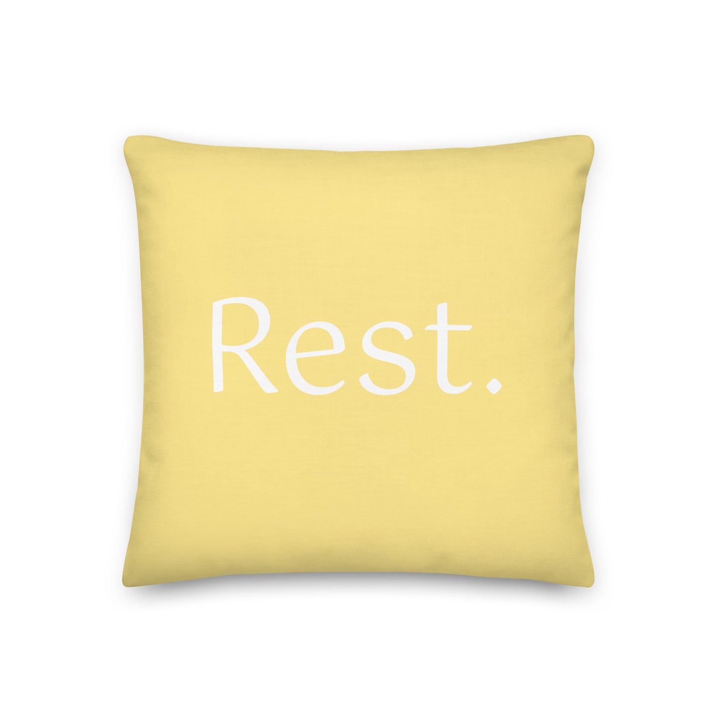 Rest. Premium Pillow (yellow)