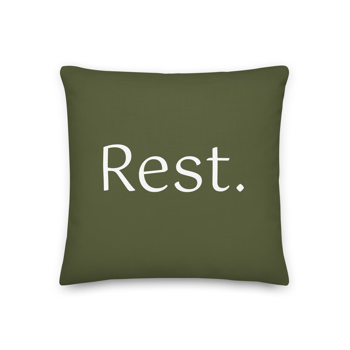 Rest. Premium Pillow (Olive)