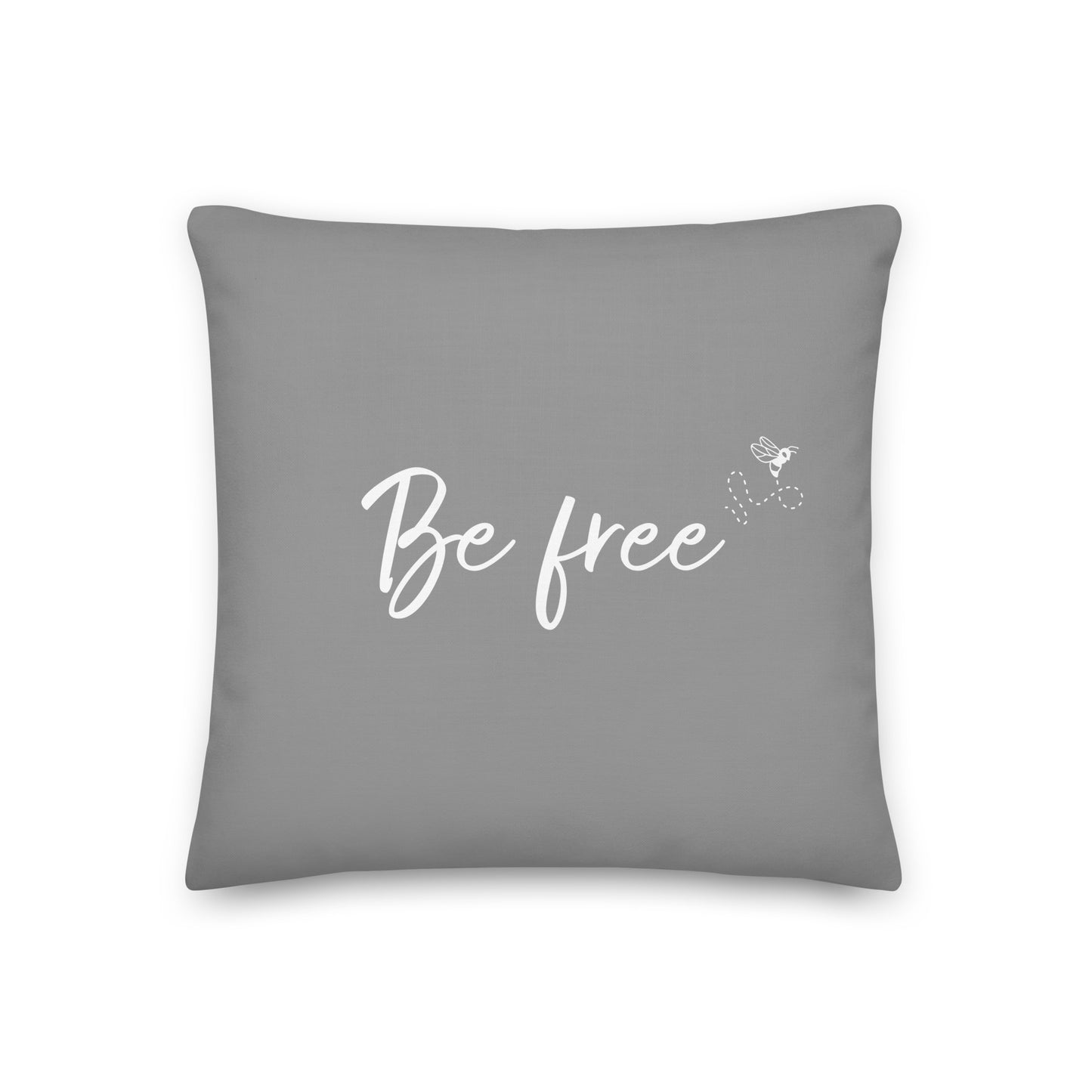 Be free Premium Pillow (silver)