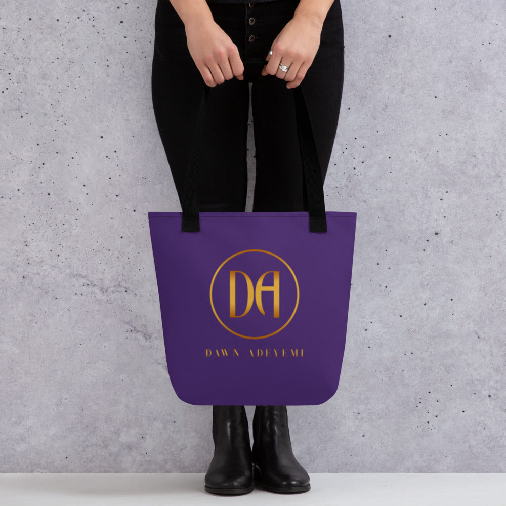 Heal. Tote bag (purple)