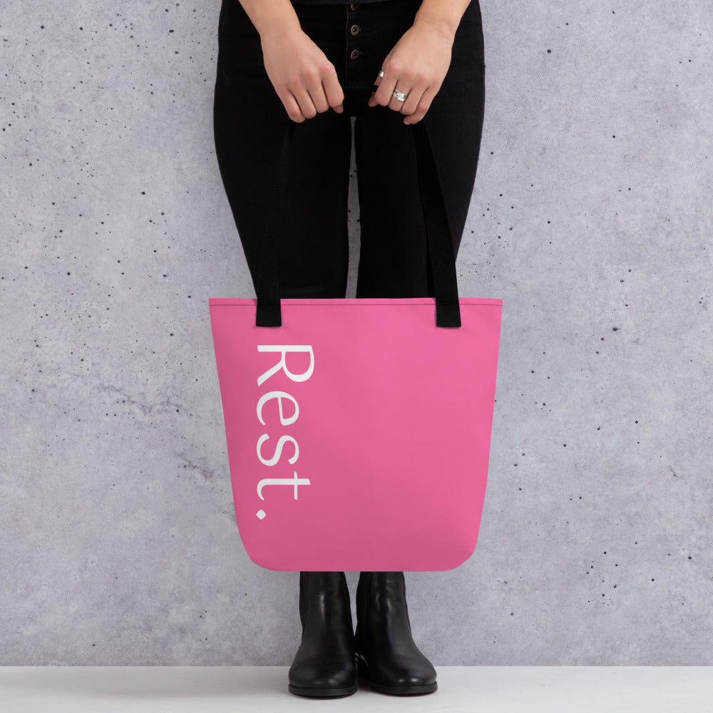 Rest. tote bag (pinky)