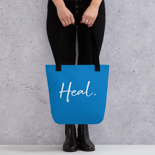 Heal. Tote bag (Royal blue)