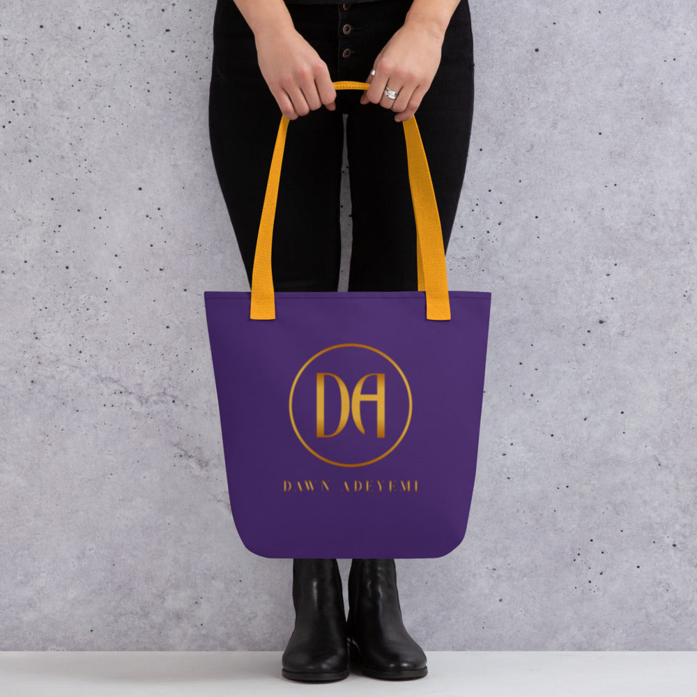 Heal. Tote bag (purple)