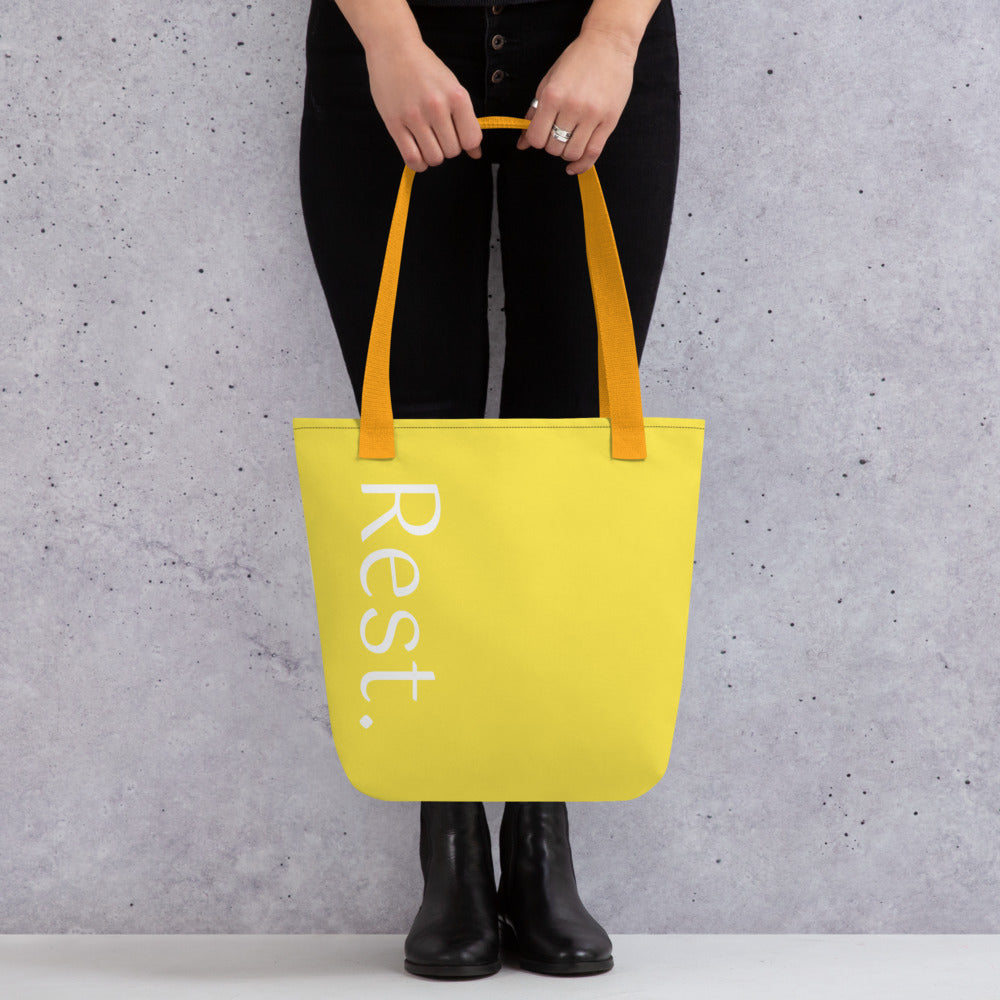 Rest. tote bag (lemon)