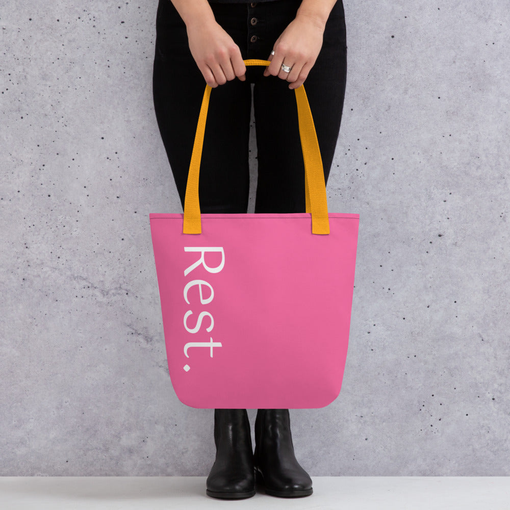 Rest. tote bag (pinky)