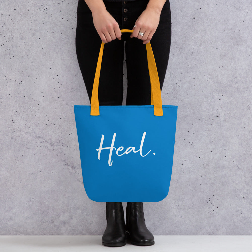 Heal. Tote bag (Royal blue)