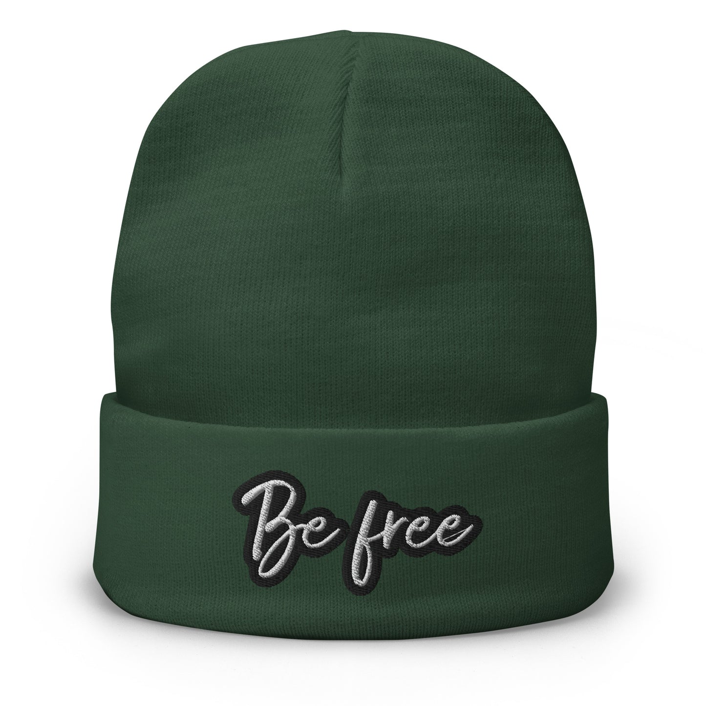 Be free Embroidered Beanie