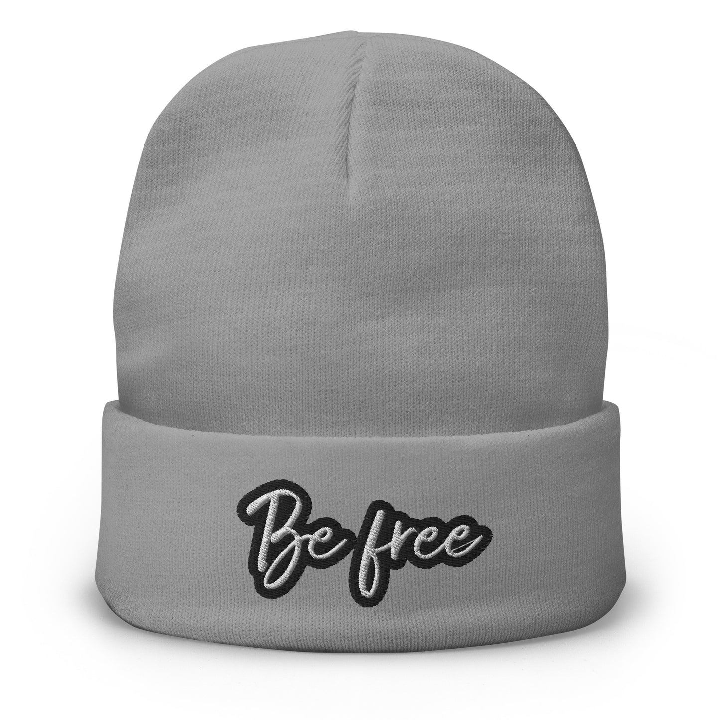 Be free Embroidered Beanie