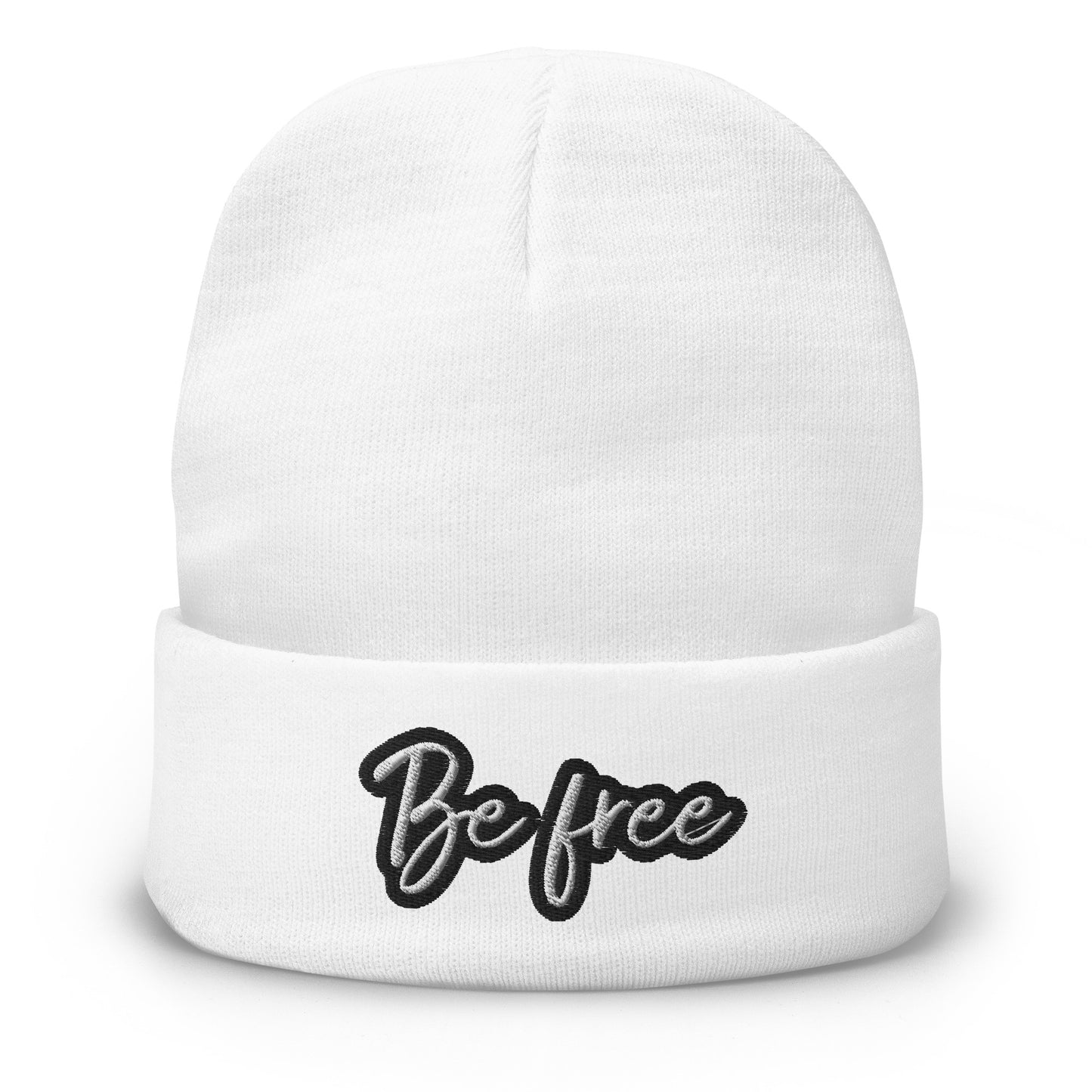 Be free Embroidered Beanie