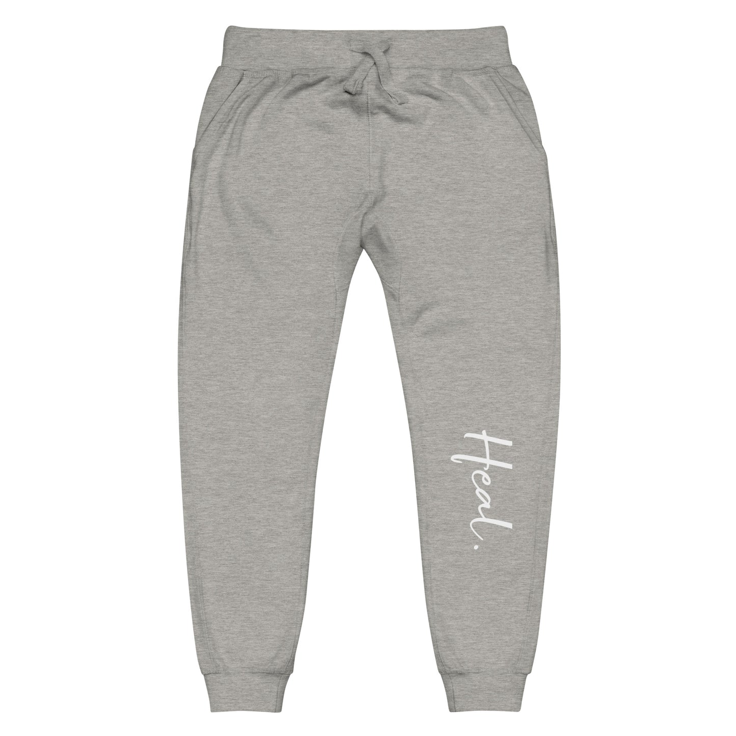 Heal. Unisex Fleece sweatpants