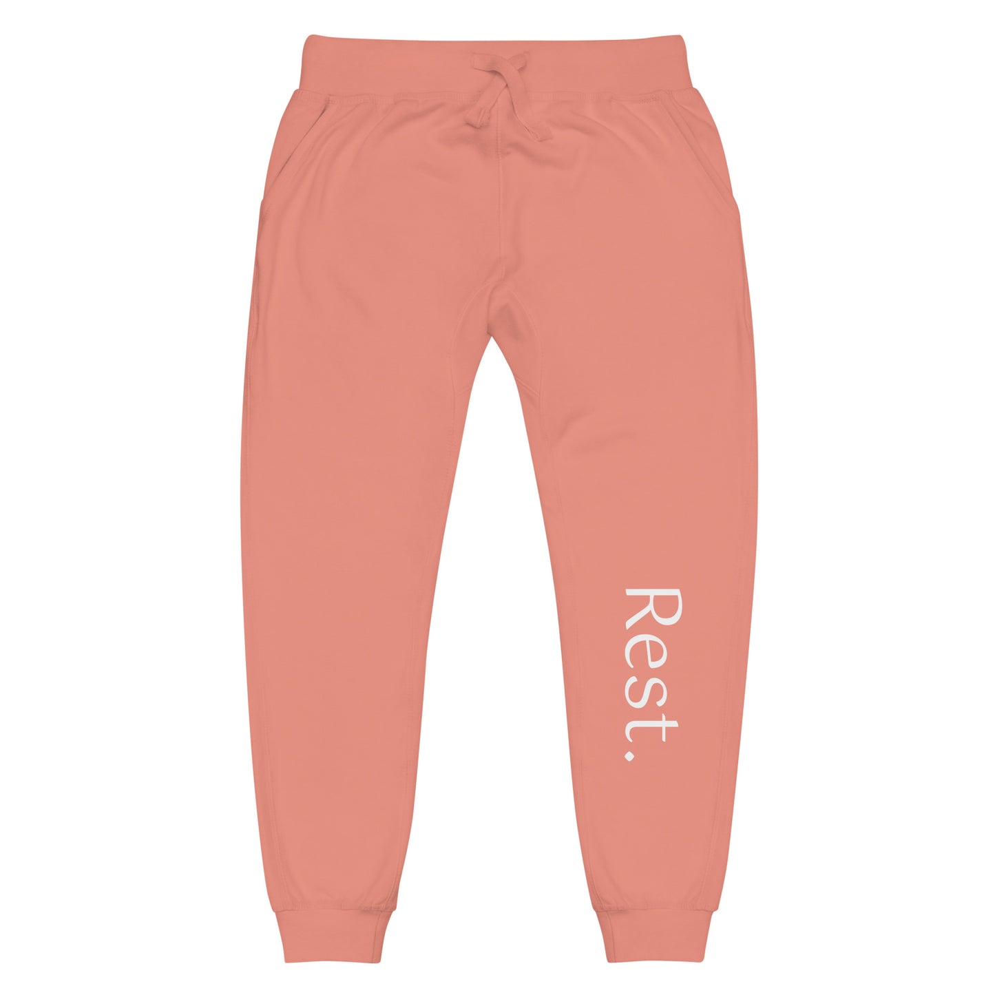 Rest. Unisex Fleece sweatpants