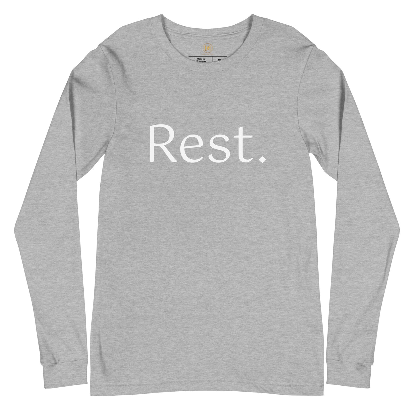 Rest. Unisex long sleeve t-shirt