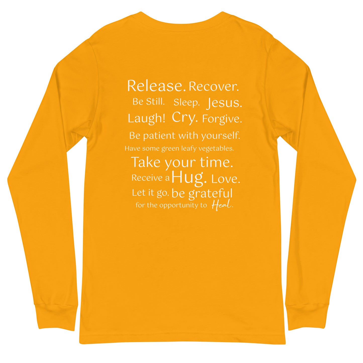 Heal. Unisex Long Sleeve t-shirt