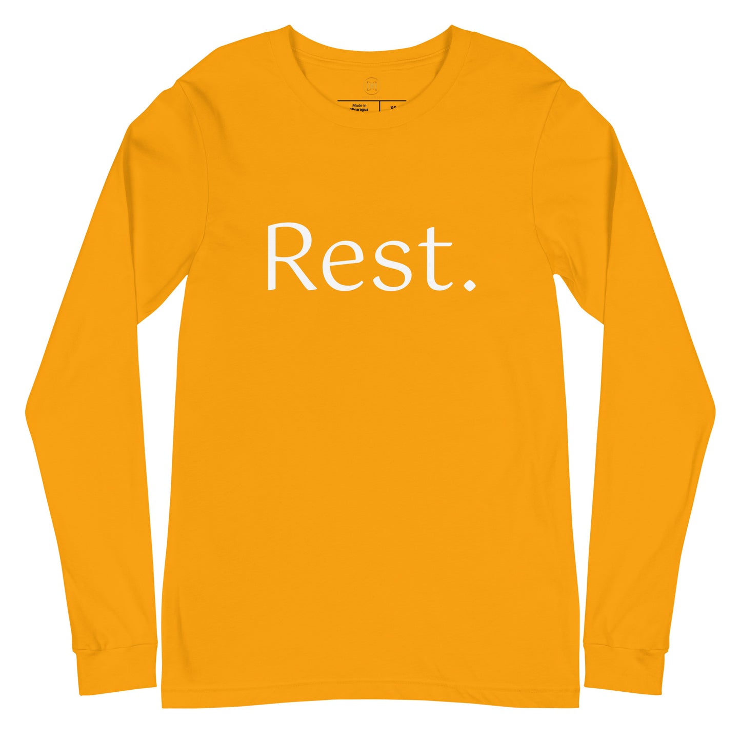 Rest. Unisex long sleeve t-shirt