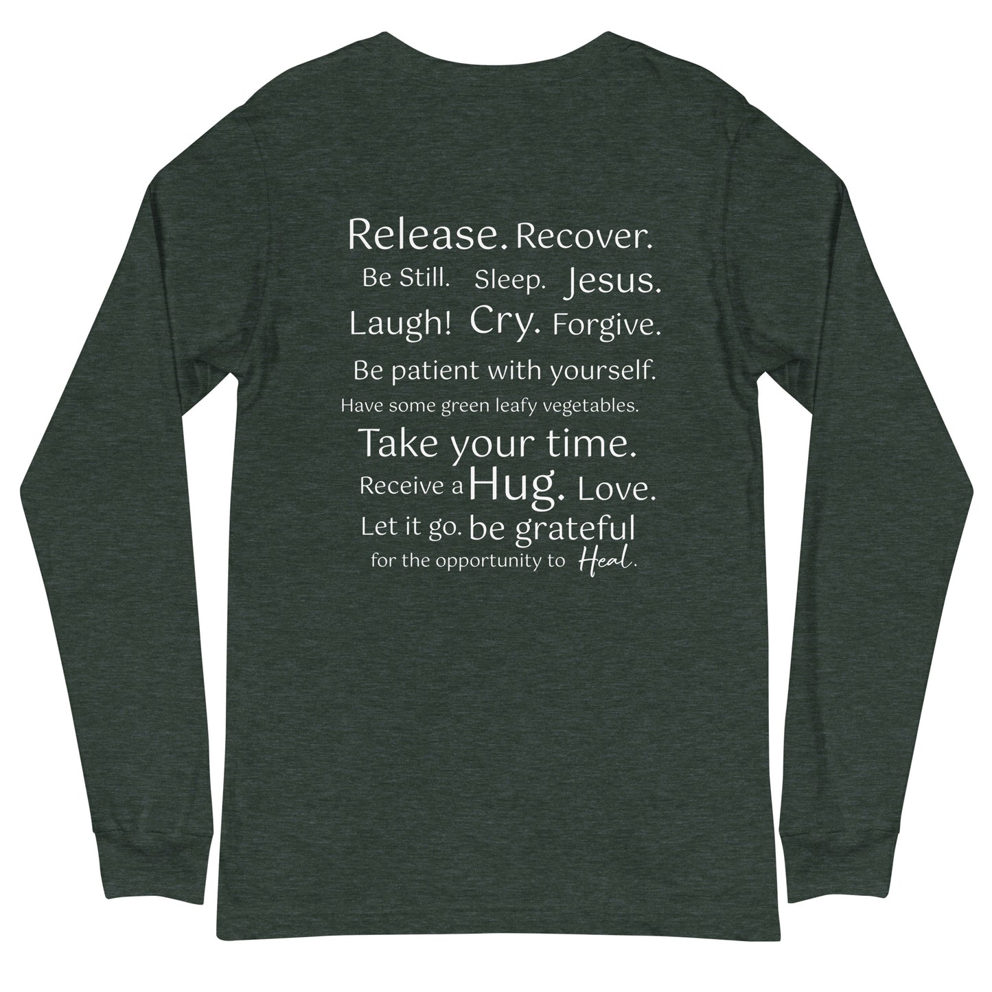 Heal. Unisex Long Sleeve t-shirt