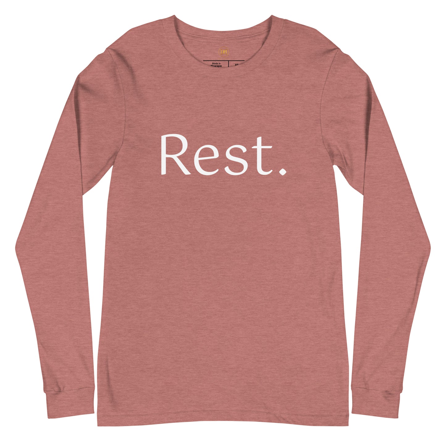 Rest. Unisex long sleeve t-shirt