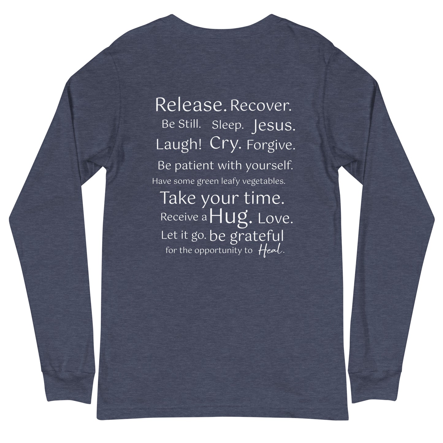 Heal. Unisex Long Sleeve t-shirt