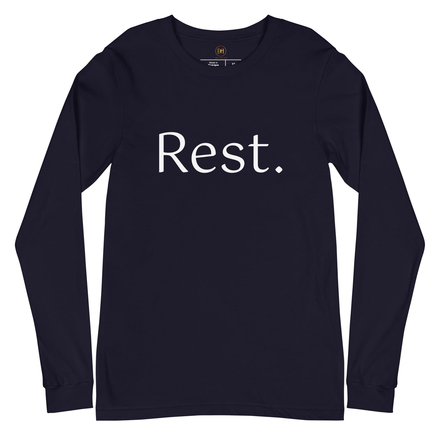 Rest. Unisex long sleeve t-shirt