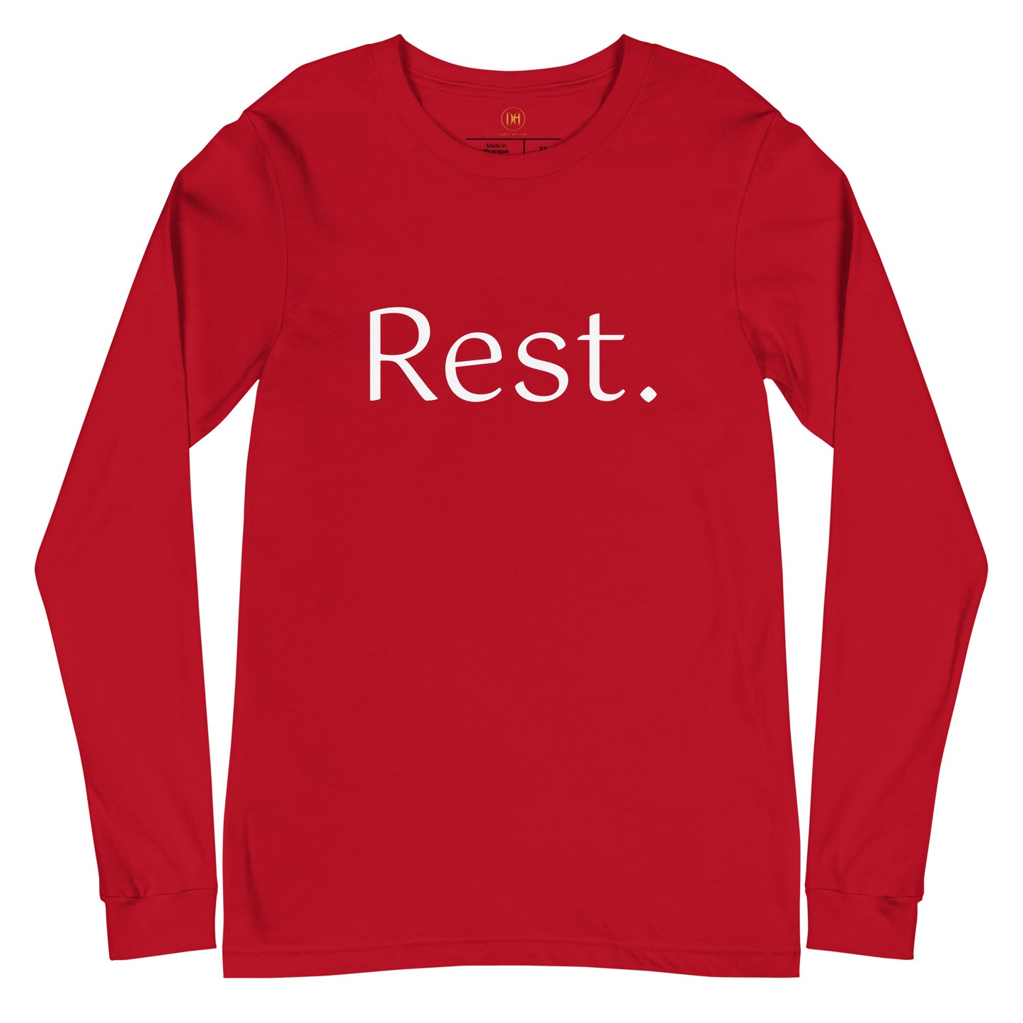 Rest. Unisex long sleeve t-shirt