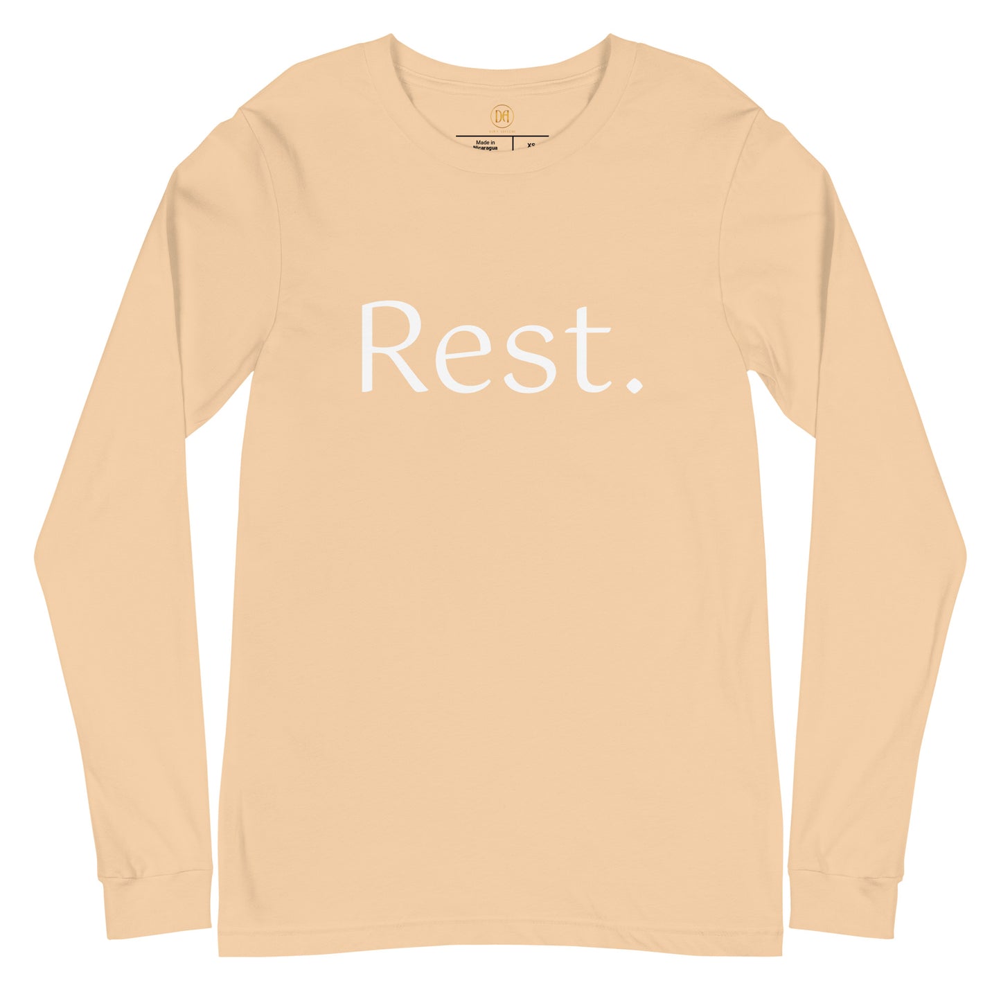 Rest. Unisex long sleeve t-shirt