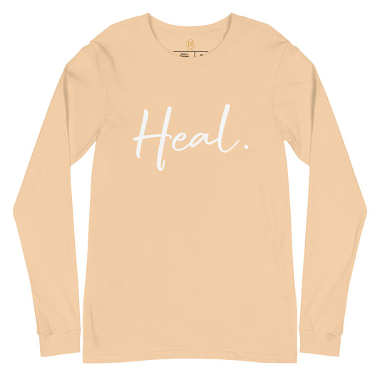 Heal. Unisex long sleeve t-shirt