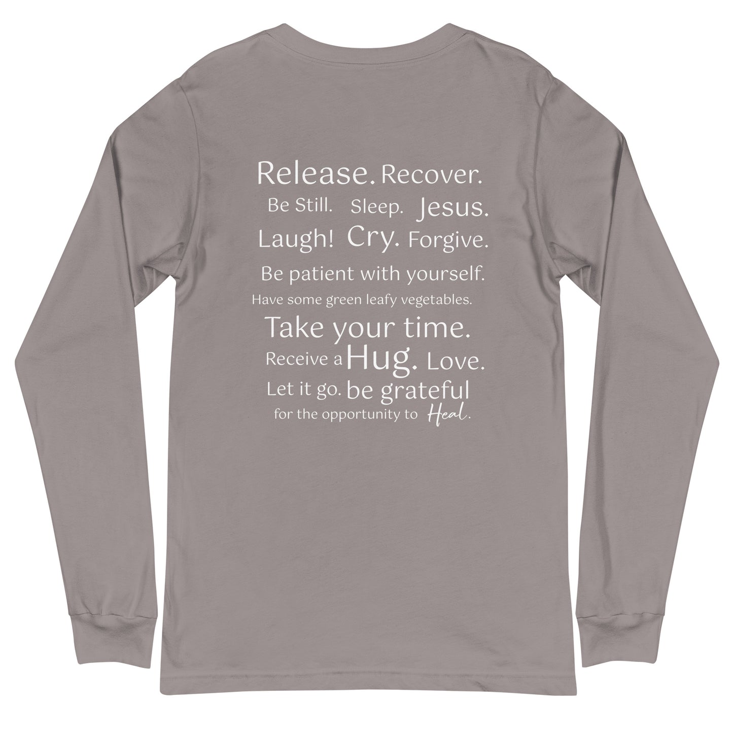 Heal. Unisex Long Sleeve t-shirt