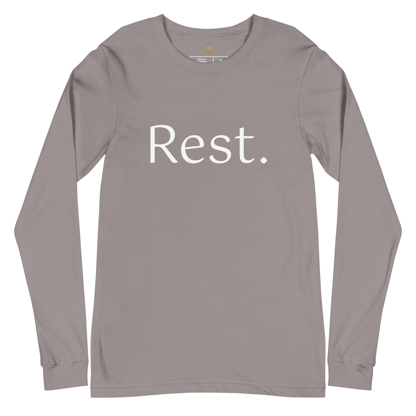 Rest. Unisex long sleeve t-shirt