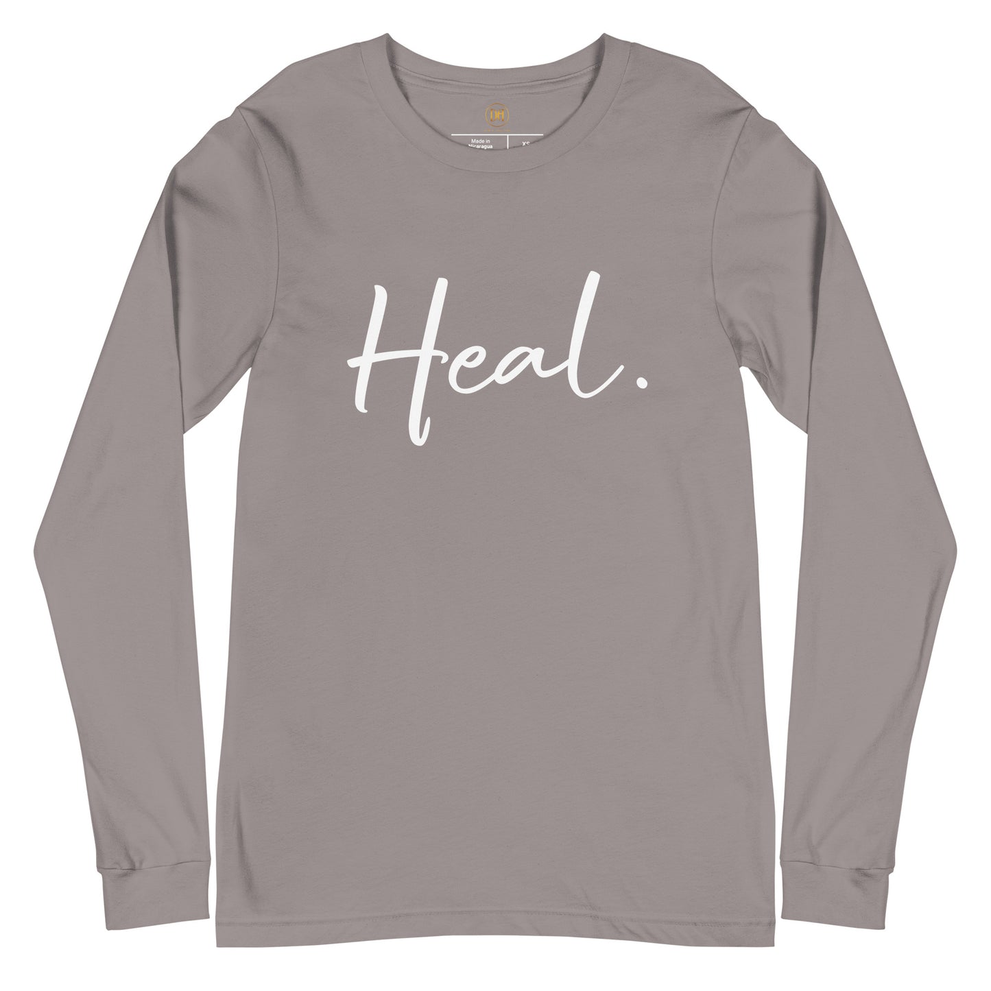 Heal. Unisex long sleeve t-shirt