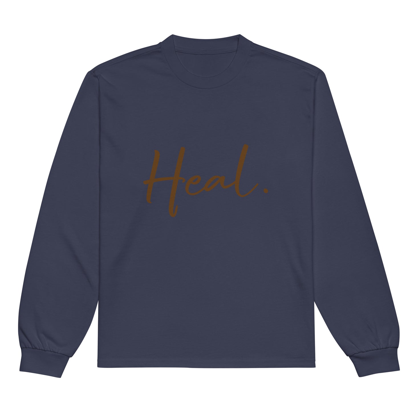 Heal. Premium heavyweight long sleeve shirt