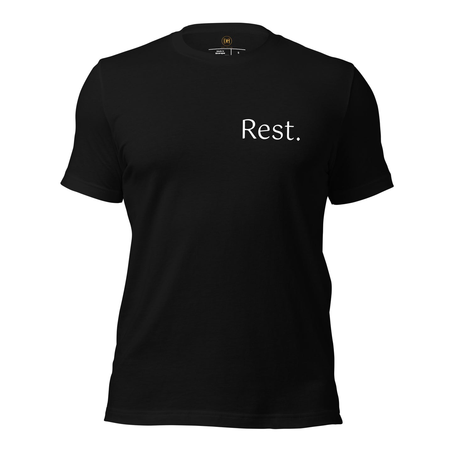 Rest. Cues Unisex t-shirt