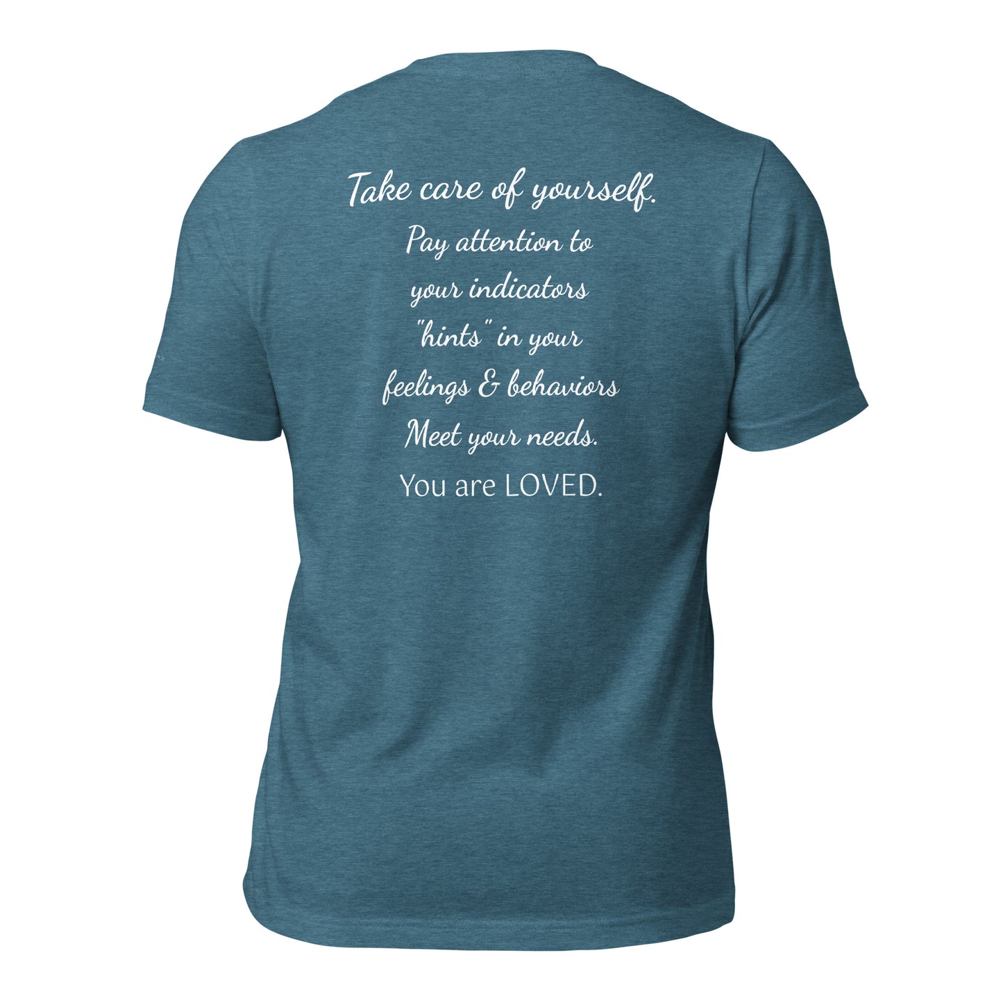 Rest. Take care of Yourself Unisex t-shirt