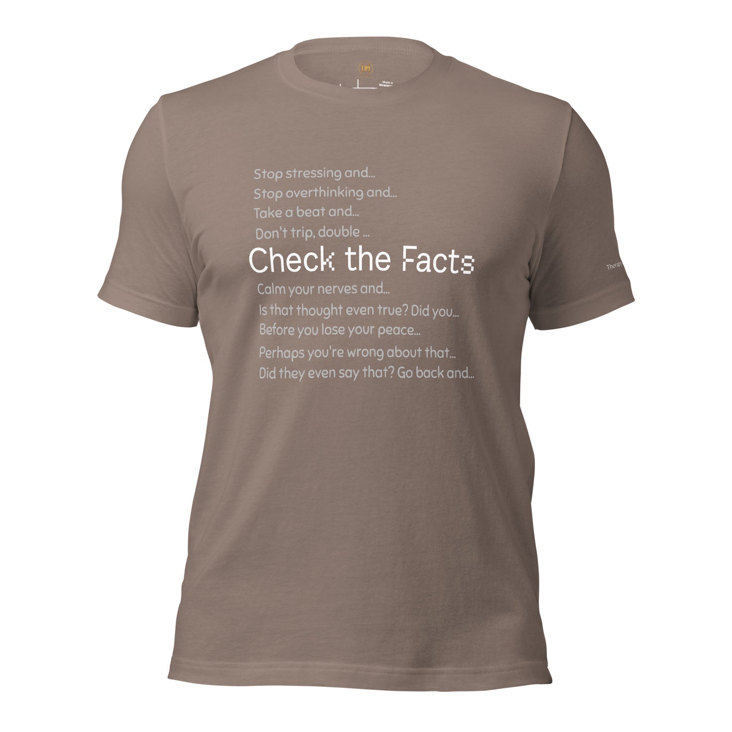 Check the Facts t-shirt