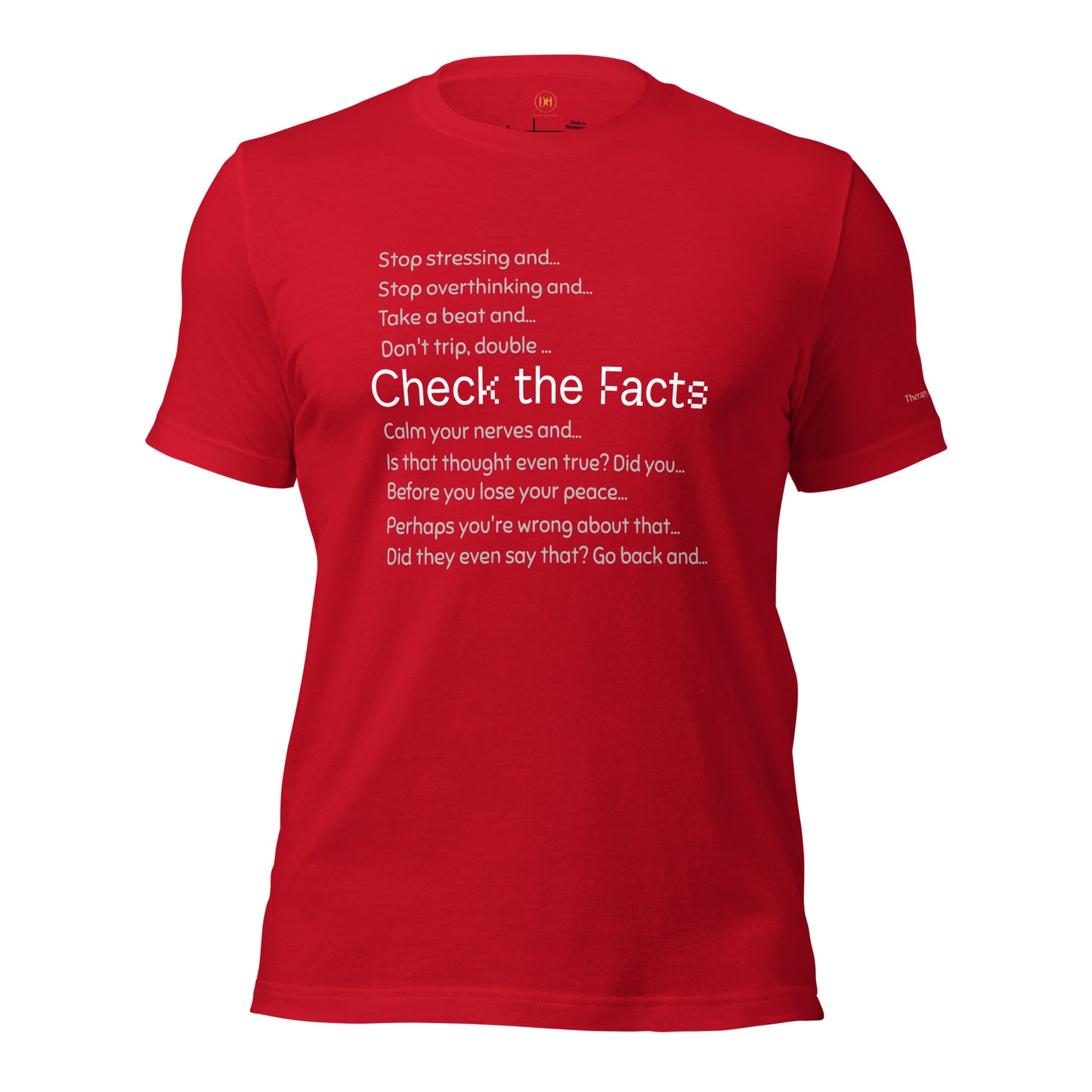 Check the Facts t-shirt