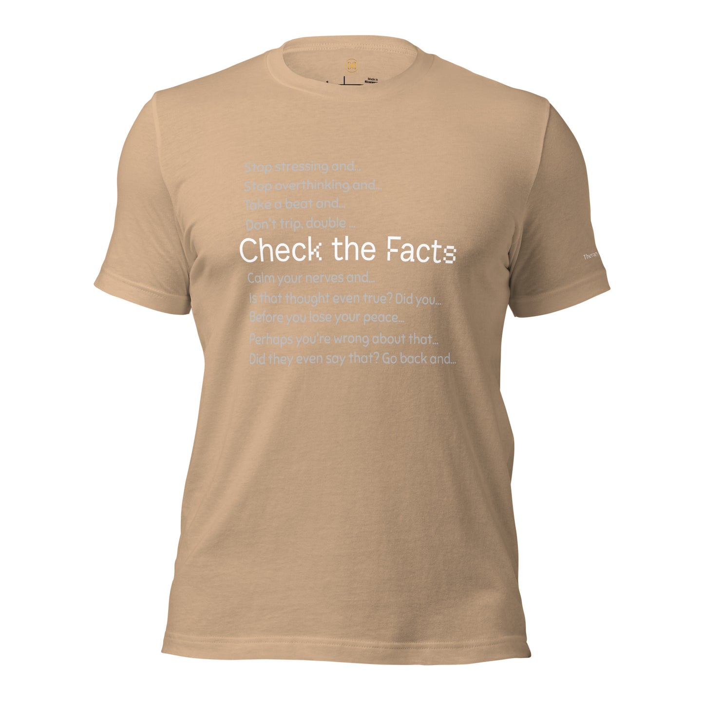 Check the Facts t-shirt