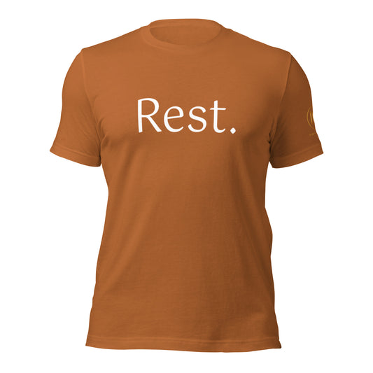 Rest. Unisex t-shirt