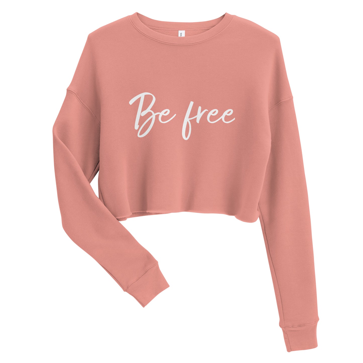 Be free crop sweatshirt