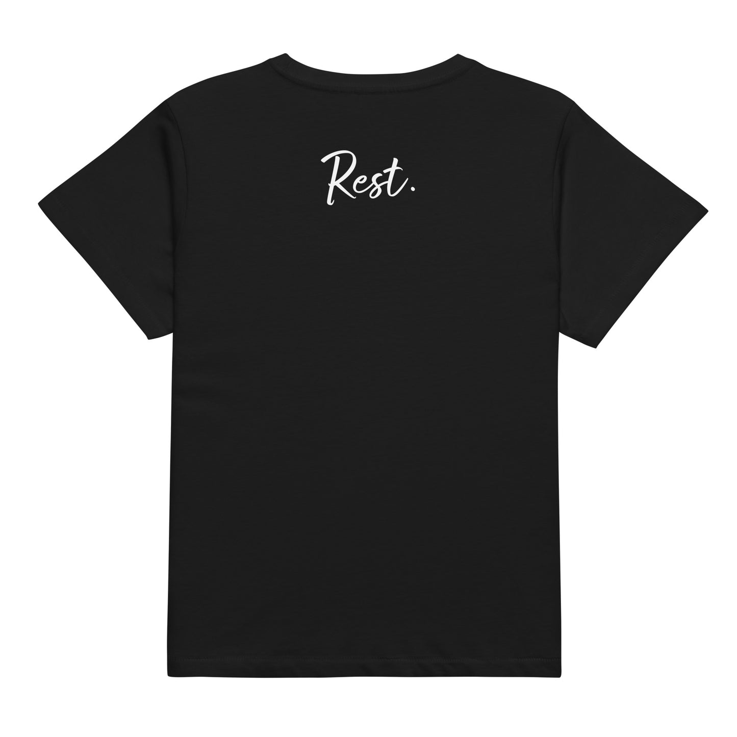 I am Retiring my Cape, Rest. Women’s high-waisted t-shirt