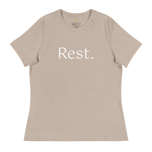 Rest. Women's Relaxed t-shirt