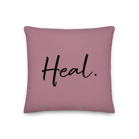 Heal. Premium Pillow (mauve)