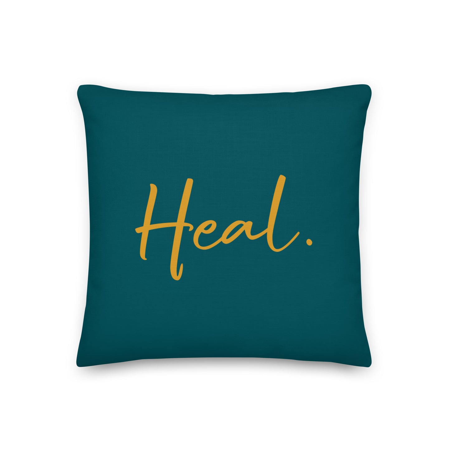 Heal. Premium Pillow (aqua)