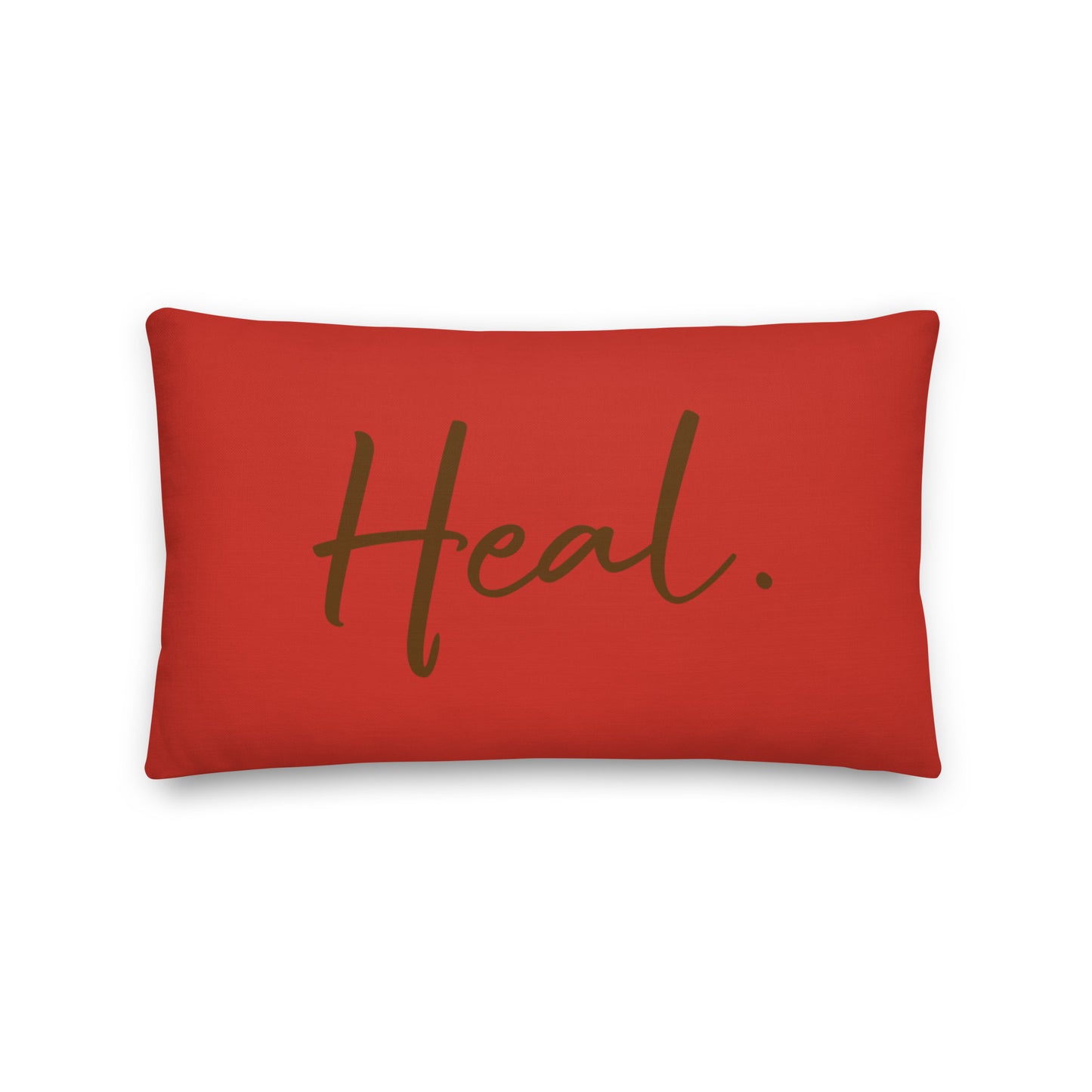 Heal. Premium Pillow (burnt orange)