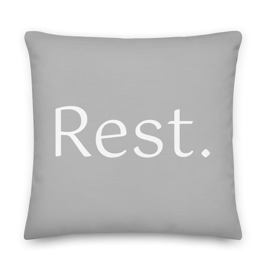 Rest. premium pillow (gray)