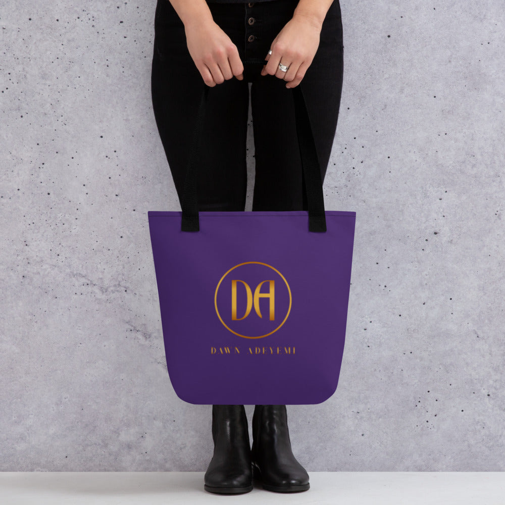 Be Free tote bag (purple)